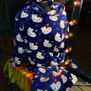 Hello Kitty Navy Blue Kids Pajama Set